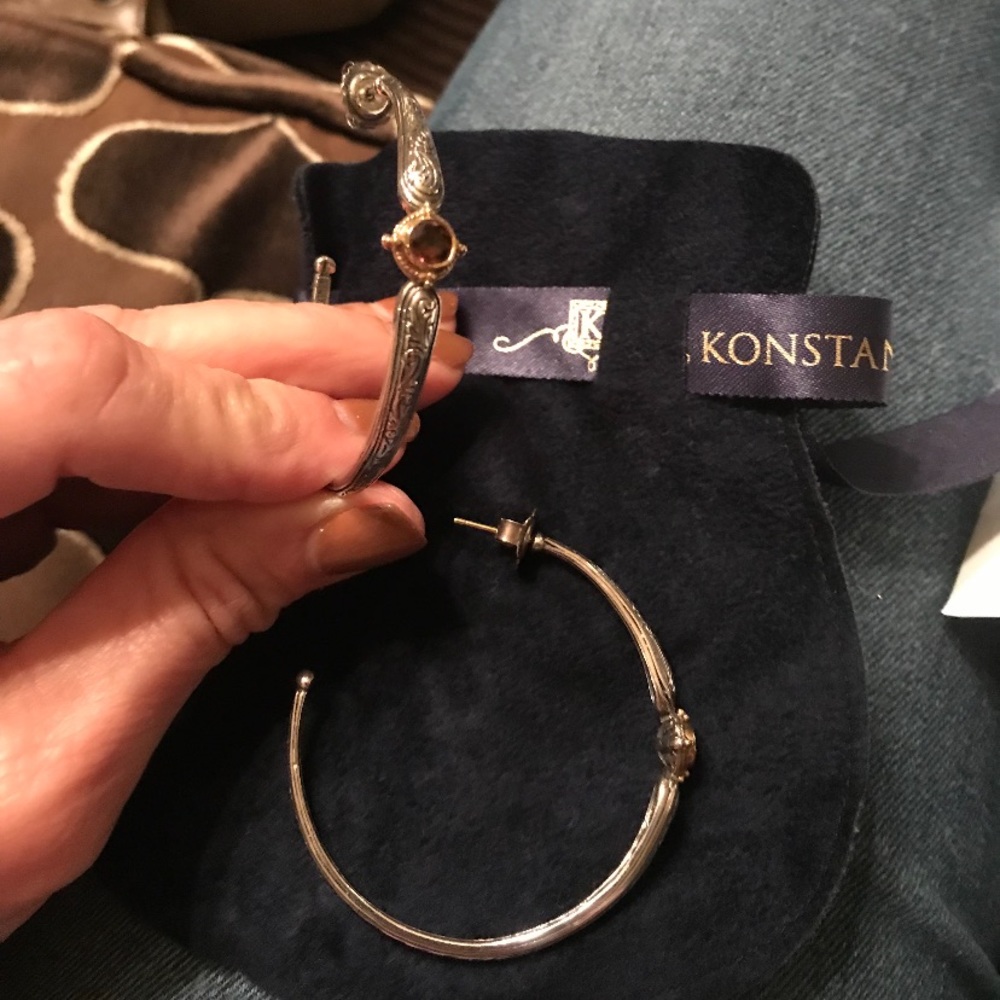 Konstantino Earrings- only worn once